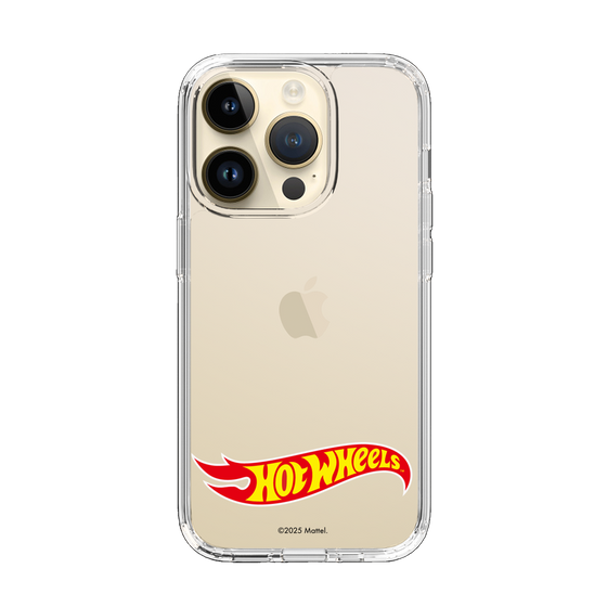 スリムプロテクションケース［ Hot Wheels™ - ロゴ - クリア ］