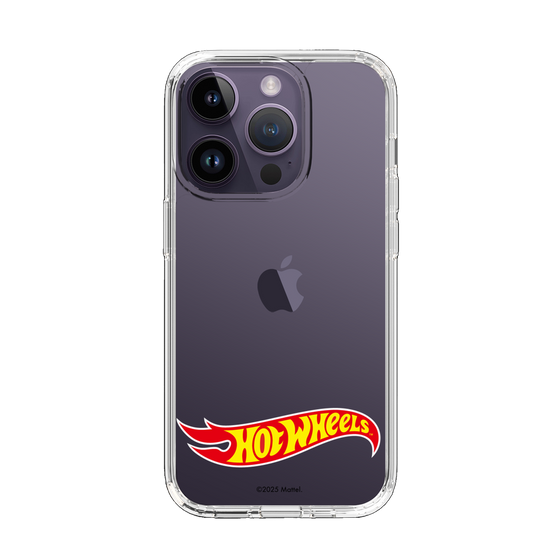 スリムプロテクションケース［ Hot Wheels™ - ロゴ - クリア ］