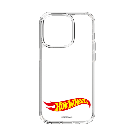スリムプロテクションケース［ Hot Wheels™ - ロゴ - クリア ］