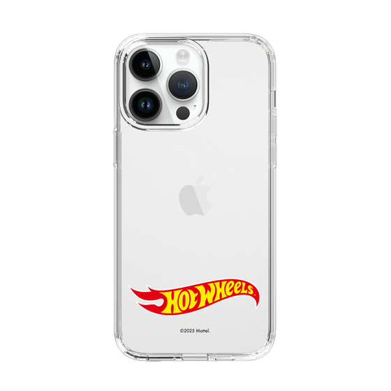 スリムプロテクションケース［ Hot Wheels™ - ロゴ - クリア ］
