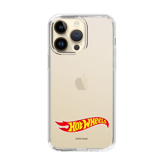 スリムプロテクションケース［ Hot Wheels™ - ロゴ - クリア ］