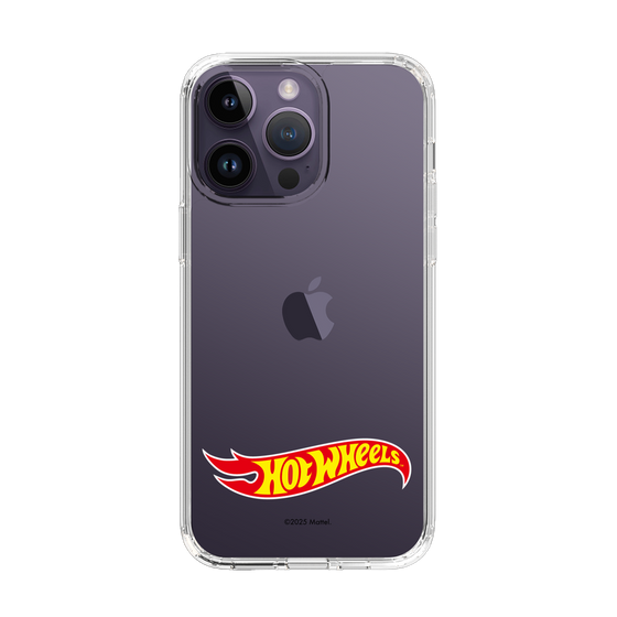スリムプロテクションケース［ Hot Wheels™ - ロゴ - クリア ］