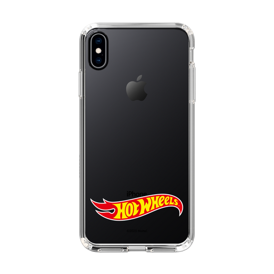 スリムプロテクションケース［ Hot Wheels™ - ロゴ - クリア ］