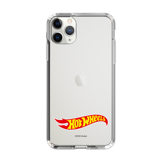 スリムプロテクションケース［ Hot Wheels™ - ロゴ - クリア ］