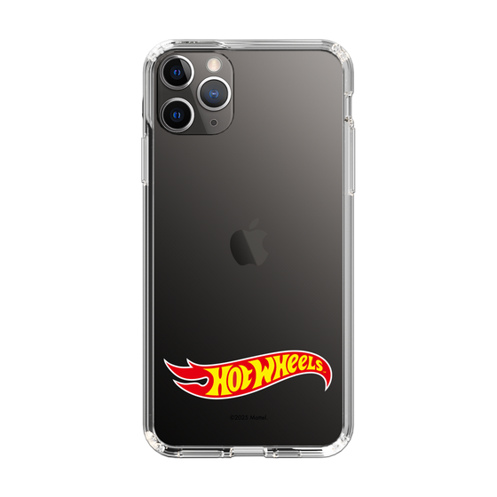 スリムプロテクションケース［ Hot Wheels™ - ロゴ - クリア ］