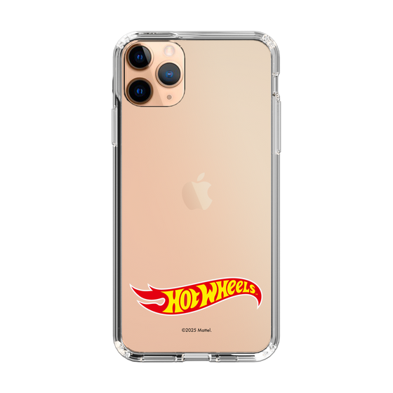 スリムプロテクションケース［ Hot Wheels™ - ロゴ - クリア ］
