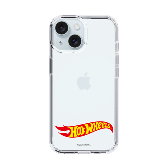 スリムプロテクションケース［ Hot Wheels™ - ロゴ - クリア ］
