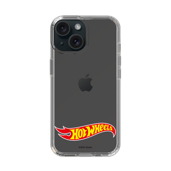 スリムプロテクションケース［ Hot Wheels™ - ロゴ - クリア ］