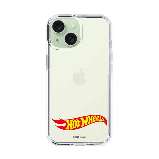 スリムプロテクションケース［ Hot Wheels™ - ロゴ - クリア ］