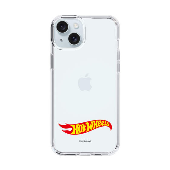 スリムプロテクションケース［ Hot Wheels™ - ロゴ - クリア ］