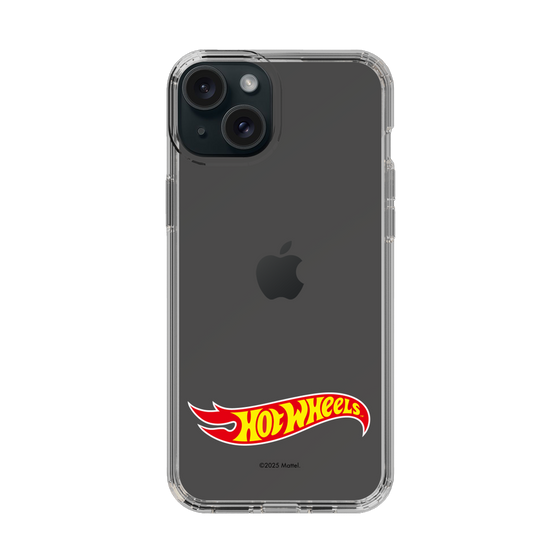 スリムプロテクションケース［ Hot Wheels™ - ロゴ - クリア ］