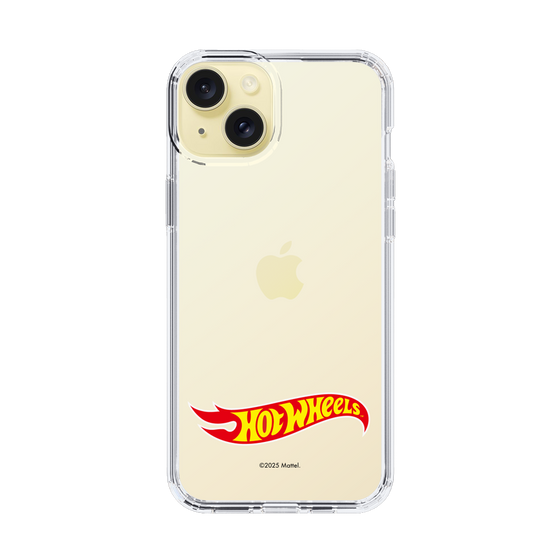 スリムプロテクションケース［ Hot Wheels™ - ロゴ - クリア ］