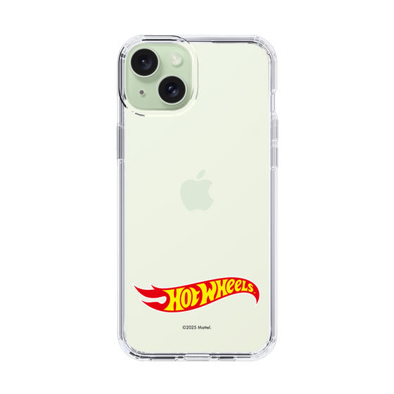 スリムプロテクションケース［ Hot Wheels™ - ロゴ - クリア ］