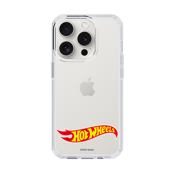 スリムプロテクションケース［ Hot Wheels™ - ロゴ - クリア ］