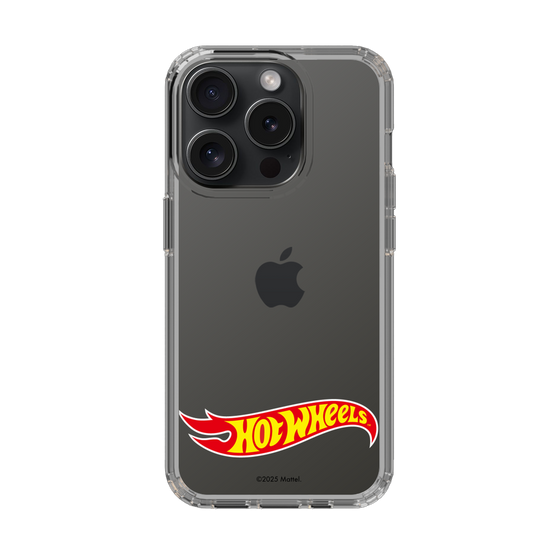 スリムプロテクションケース［ Hot Wheels™ - ロゴ - クリア ］