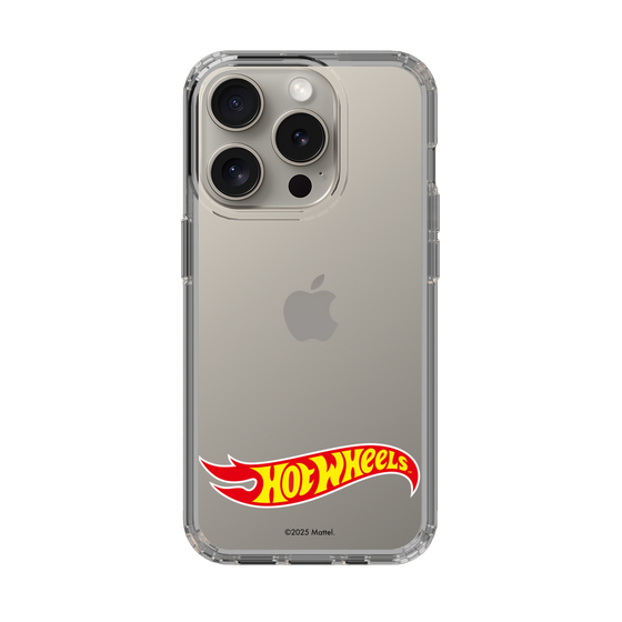 スリムプロテクションケース［ Hot Wheels™ - ロゴ - クリア ］