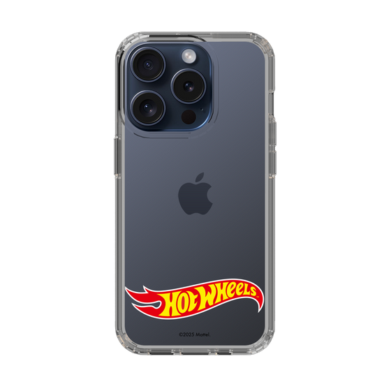 スリムプロテクションケース［ Hot Wheels™ - ロゴ - クリア ］