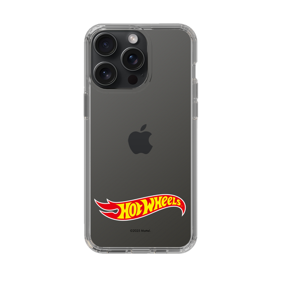 スリムプロテクションケース［ Hot Wheels™ - ロゴ - クリア ］