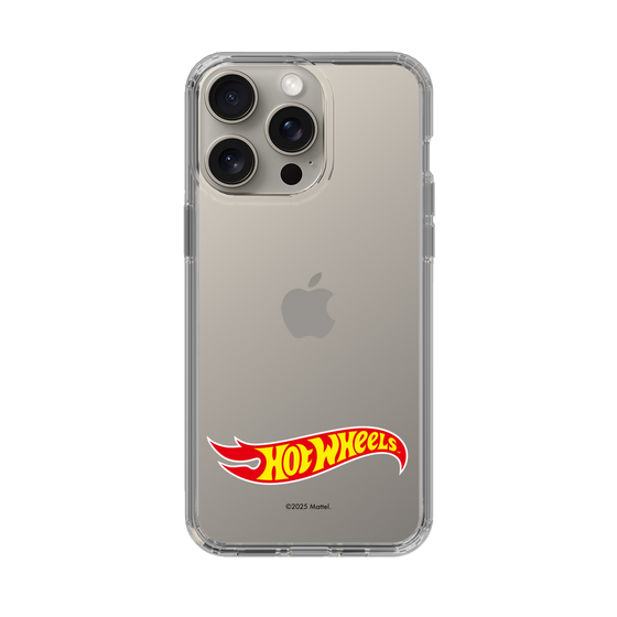 スリムプロテクションケース［ Hot Wheels™ - ロゴ - クリア ］