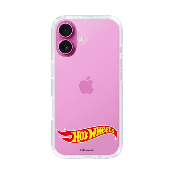 スリムプロテクションケース［ Hot Wheels™ - ロゴ - クリア ］