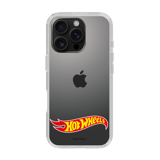 スリムプロテクションケース［ Hot Wheels™ - ロゴ - クリア ］