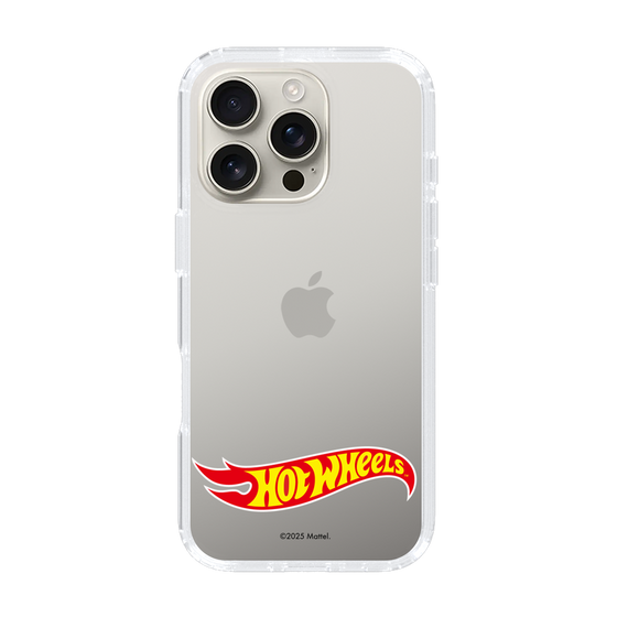 スリムプロテクションケース［ Hot Wheels™ - ロゴ - クリア ］