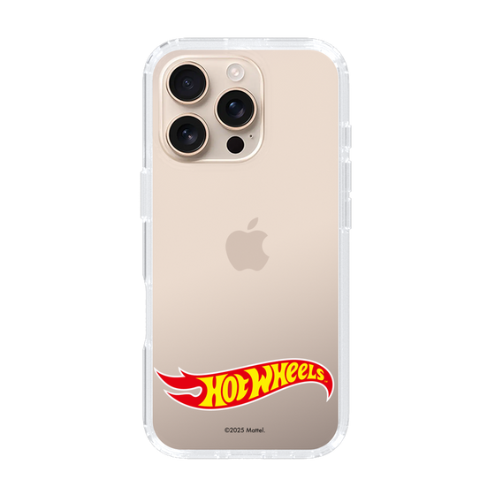 スリムプロテクションケース［ Hot Wheels™ - ロゴ - クリア ］