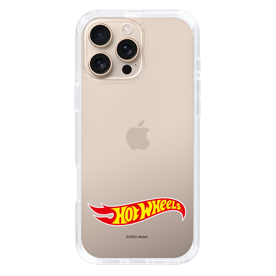 スリムプロテクションケース［ Hot Wheels™ - ロゴ - クリア ］