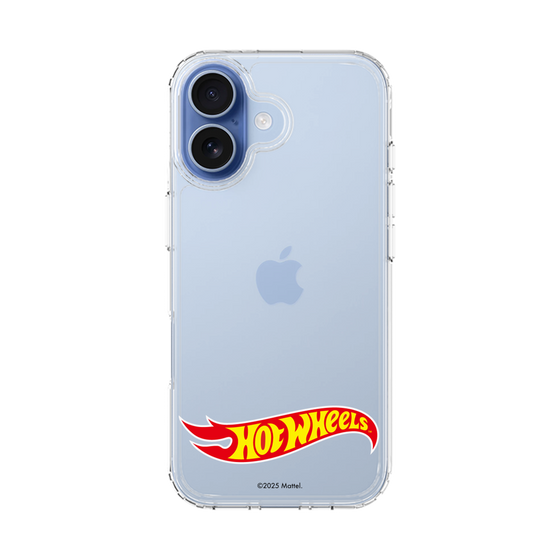 スリムプロテクションケース［ Hot Wheels™ - ロゴ - クリア ］