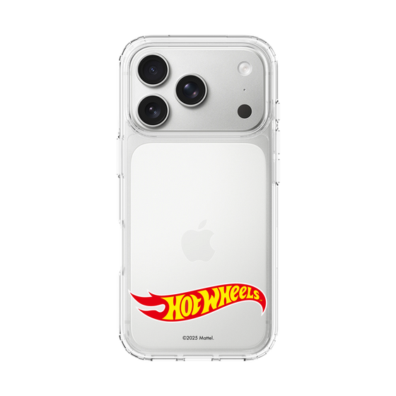 スリムプロテクションケース［ Hot Wheels™ - ロゴ - クリア ］