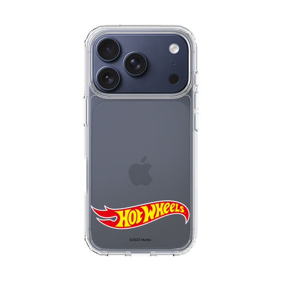 スリムプロテクションケース［ Hot Wheels™ - ロゴ - クリア ］