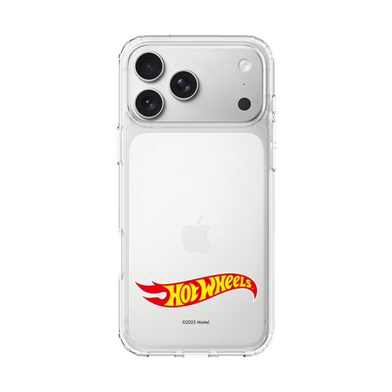 スリムプロテクションケース［ Hot Wheels™ - ロゴ - クリア ］