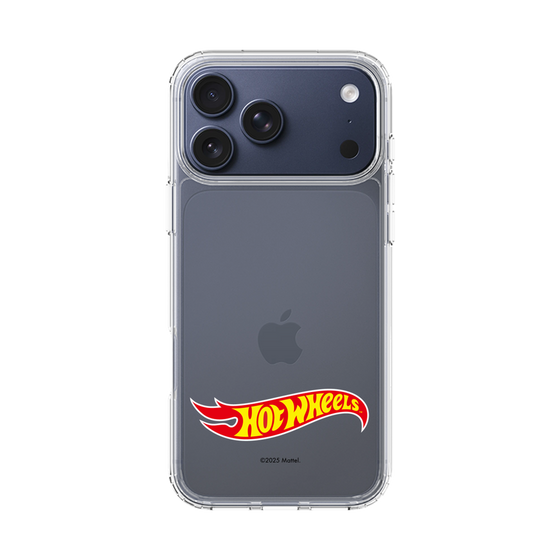 スリムプロテクションケース［ Hot Wheels™ - ロゴ - クリア ］