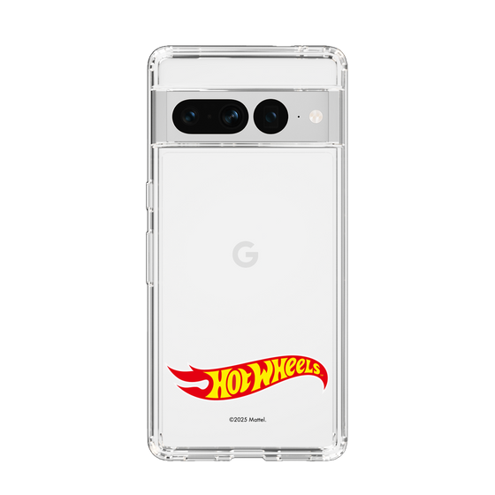 スリムプロテクションケース［ Hot Wheels™ - ロゴ - クリア ］