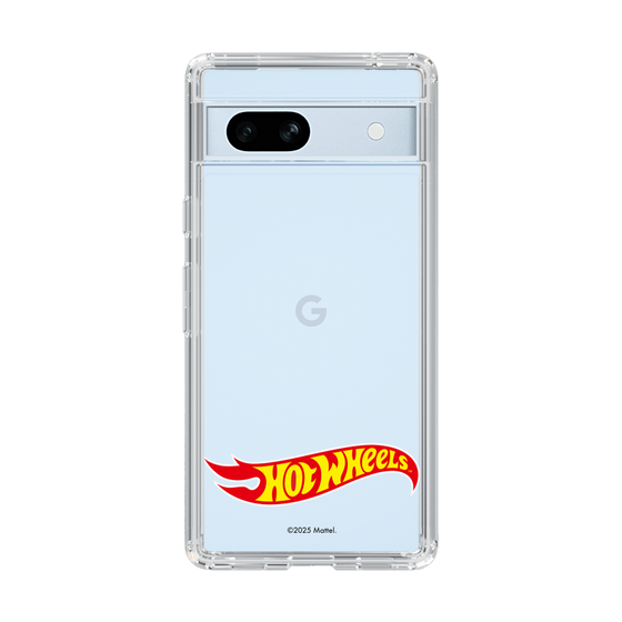 スリムプロテクションケース［ Hot Wheels™ - ロゴ - クリア ］