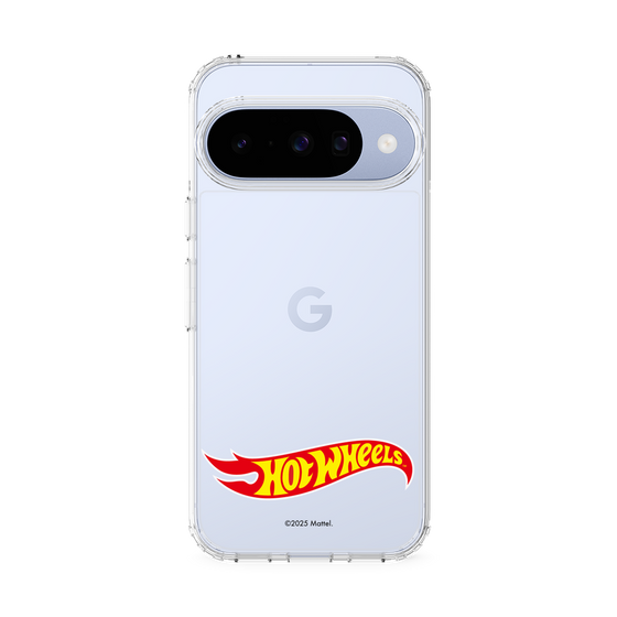 スリムプロテクションケース［ Hot Wheels™ - ロゴ - クリア ］