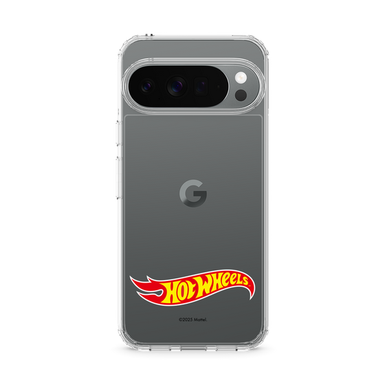 スリムプロテクションケース［ Hot Wheels™ - ロゴ - クリア ］