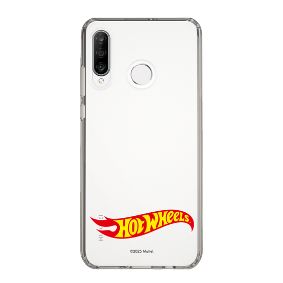 スリムプロテクションケース［ Hot Wheels™ - ロゴ - クリア ］