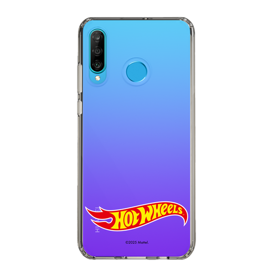スリムプロテクションケース［ Hot Wheels™ - ロゴ - クリア ］