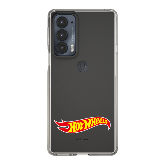 スリムプロテクションケース［ Hot Wheels™ - ロゴ - クリア ］