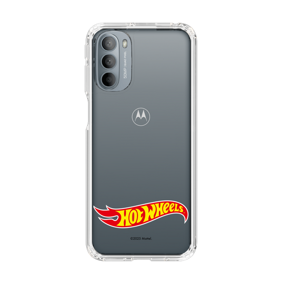スリムプロテクションケース［ Hot Wheels™ - ロゴ - クリア ］