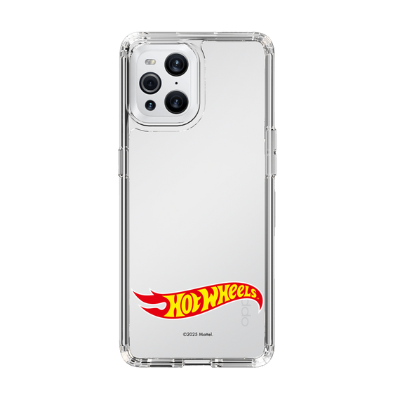 スリムプロテクションケース［ Hot Wheels™ - ロゴ - クリア ］