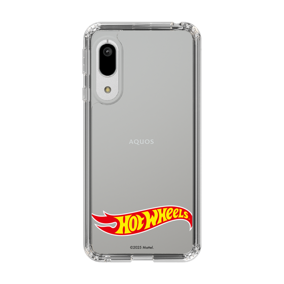 スリムプロテクションケース［ Hot Wheels™ - ロゴ - クリア ］