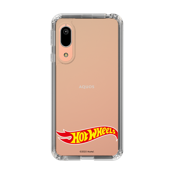 スリムプロテクションケース［ Hot Wheels™ - ロゴ - クリア ］