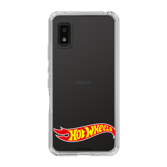 スリムプロテクションケース［ Hot Wheels™ - ロゴ - クリア ］