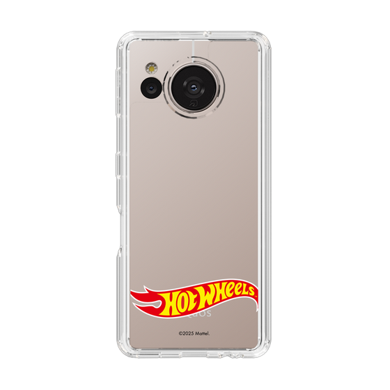 スリムプロテクションケース［ Hot Wheels™ - ロゴ - クリア ］