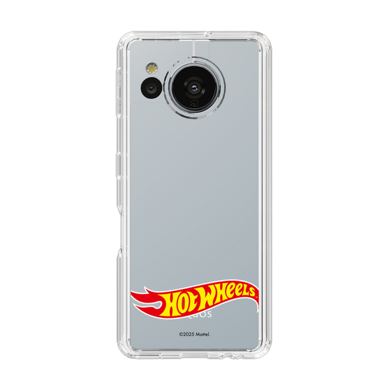 スリムプロテクションケース［ Hot Wheels™ - ロゴ - クリア ］