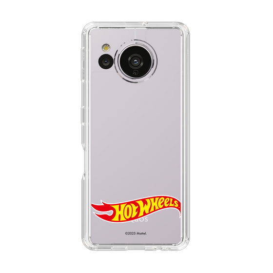 スリムプロテクションケース［ Hot Wheels™ - ロゴ - クリア ］