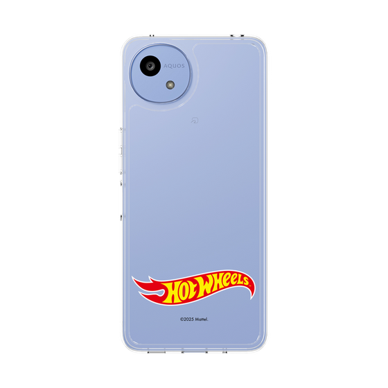 スリムプロテクションケース［ Hot Wheels™ - ロゴ - クリア ］