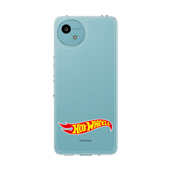 スリムプロテクションケース［ Hot Wheels™ - ロゴ - クリア ］